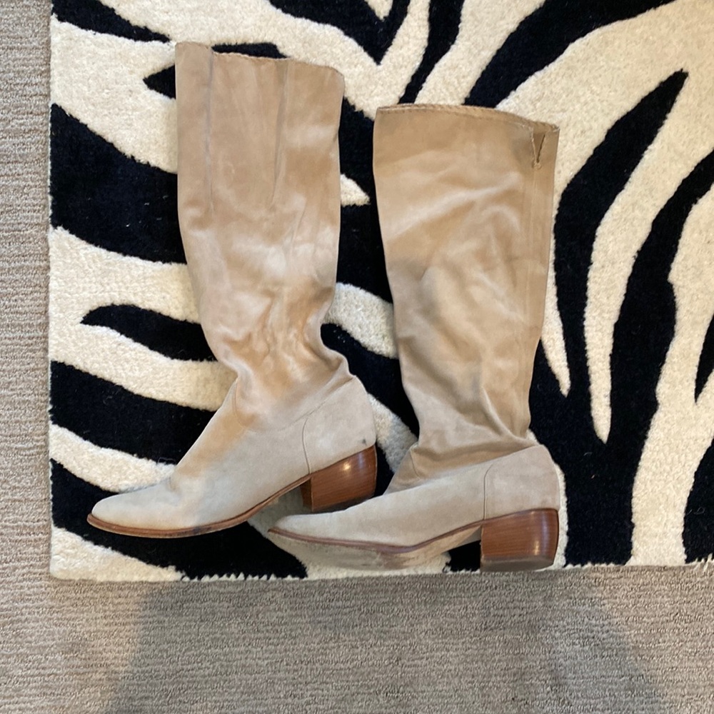 Handmade in Italy, suede boots